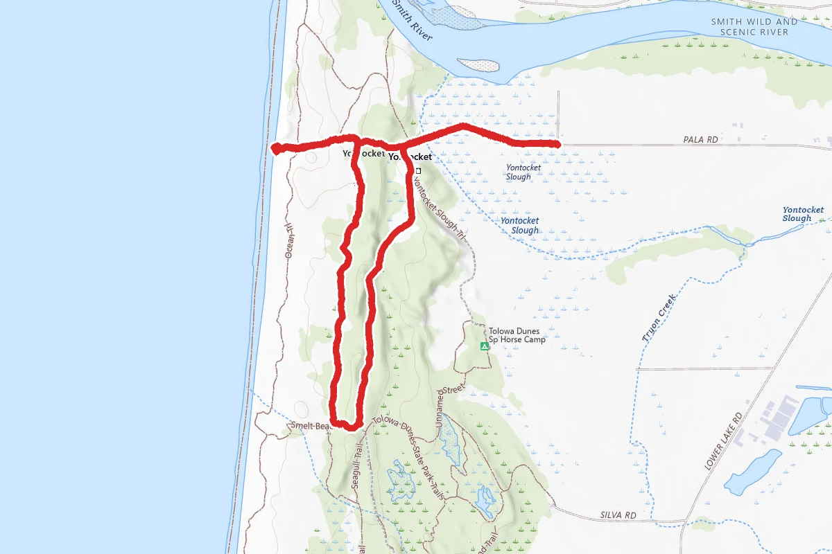 Autumn's West Side Single Track Loop
