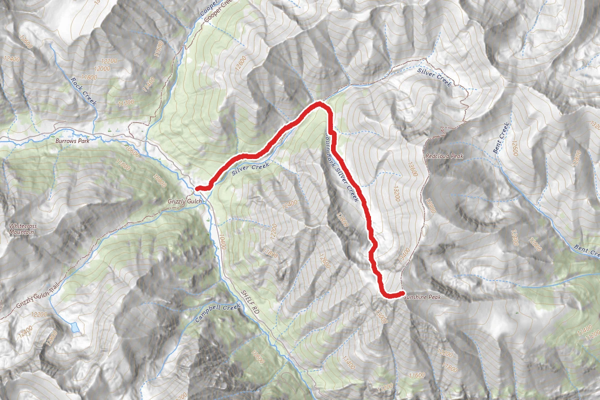 Sunshine Peak (Northwest Face)