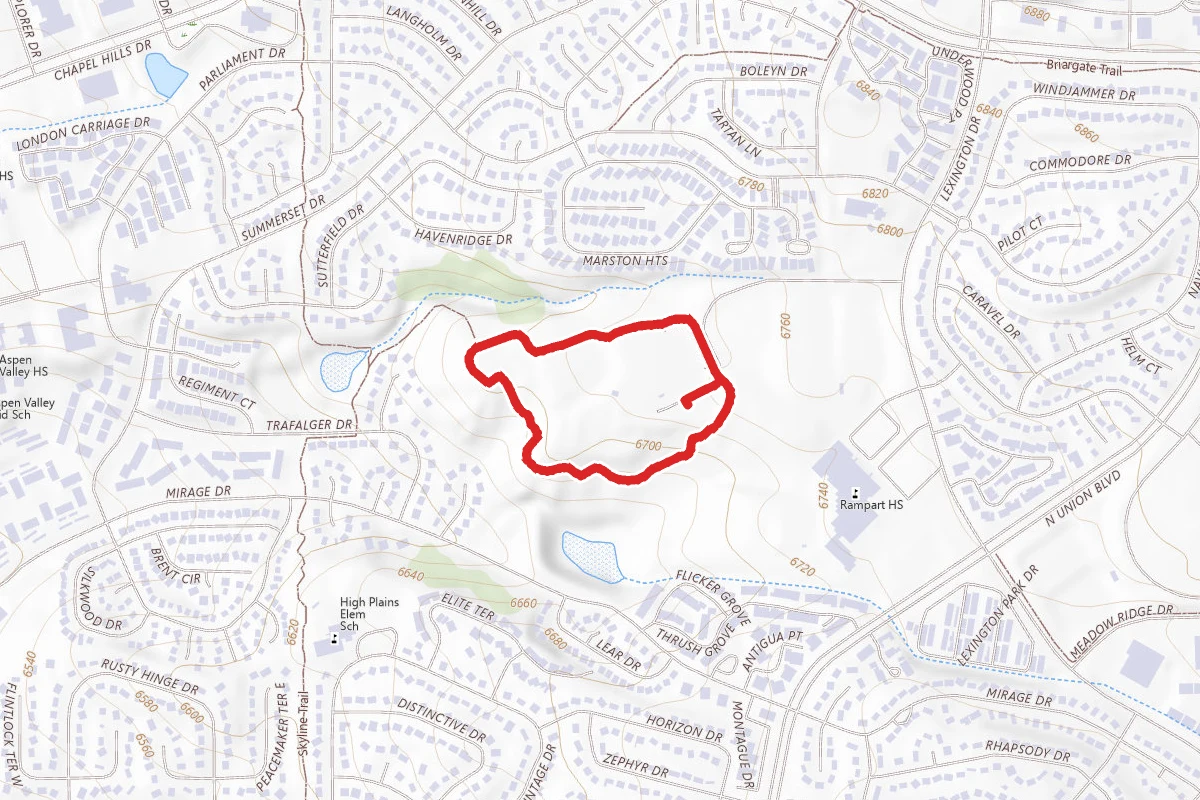 Rampart Park Trail