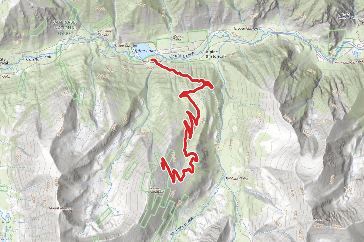 Boulder Mountain Trail