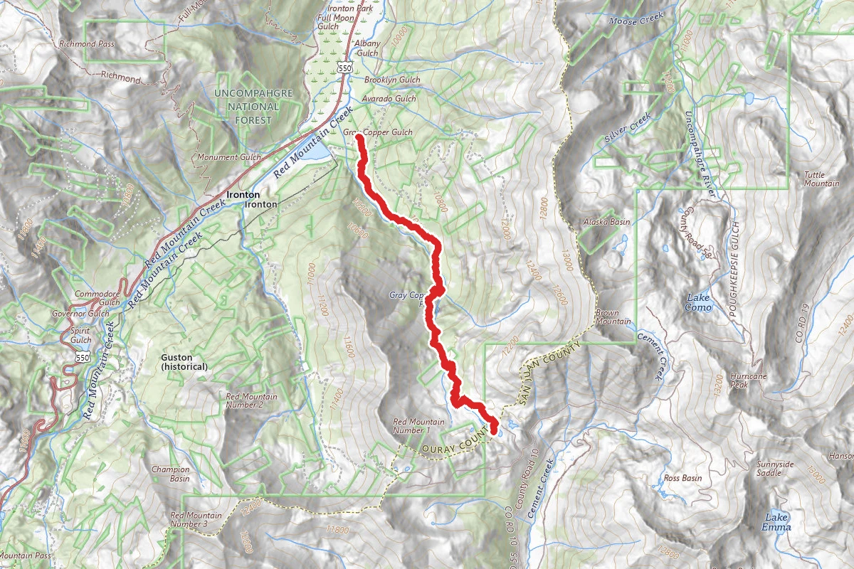 Gray Copper Trail