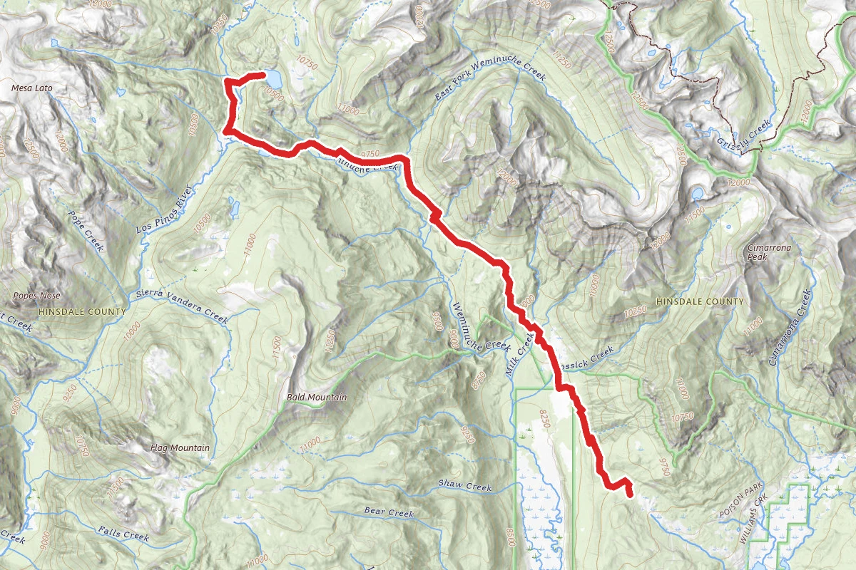 Granite and Divide Lakes