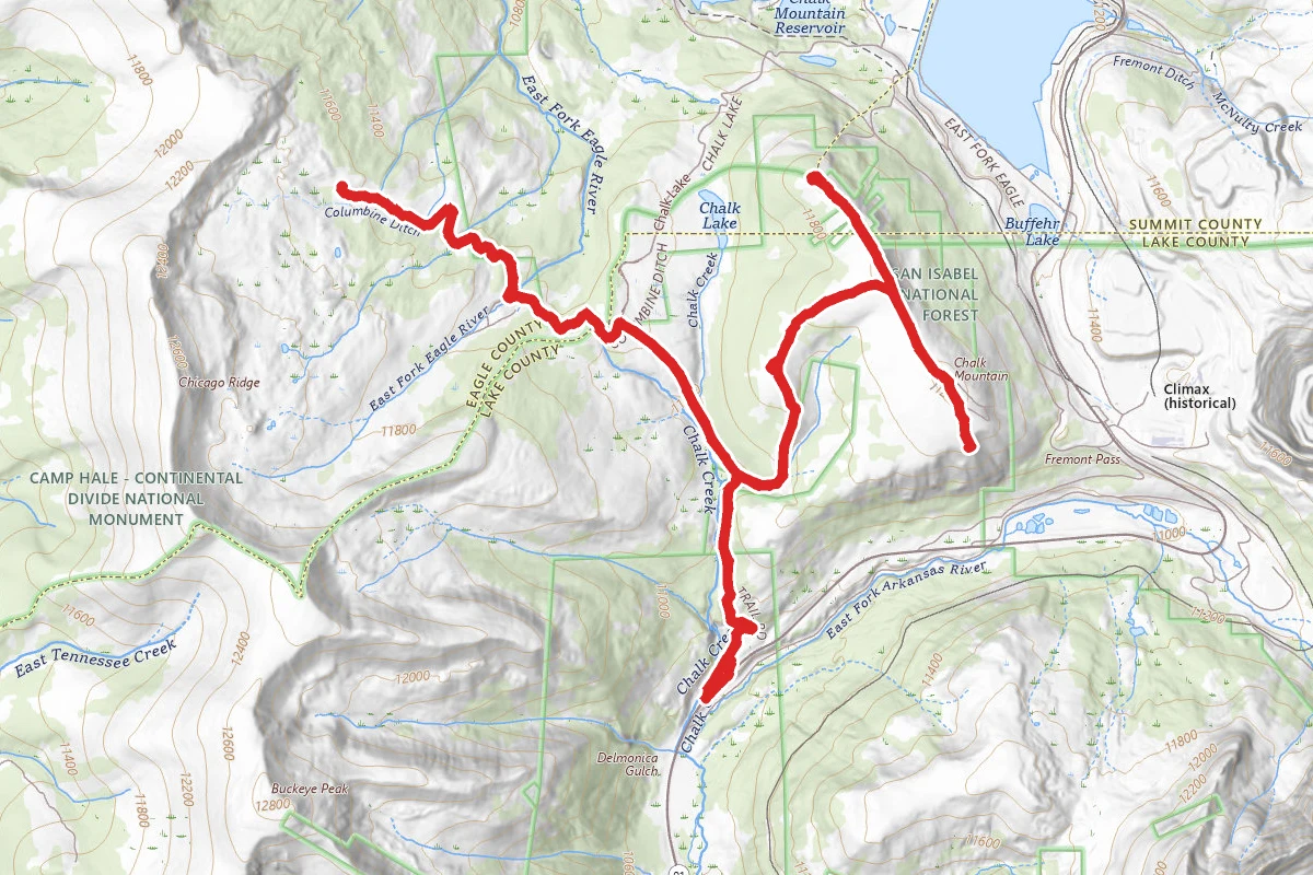 Chalk Mountain OHV Trail