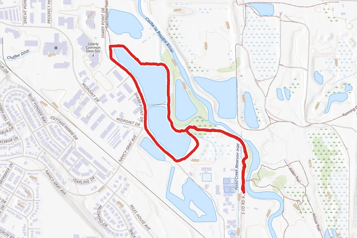 Poudre Ponds Trail