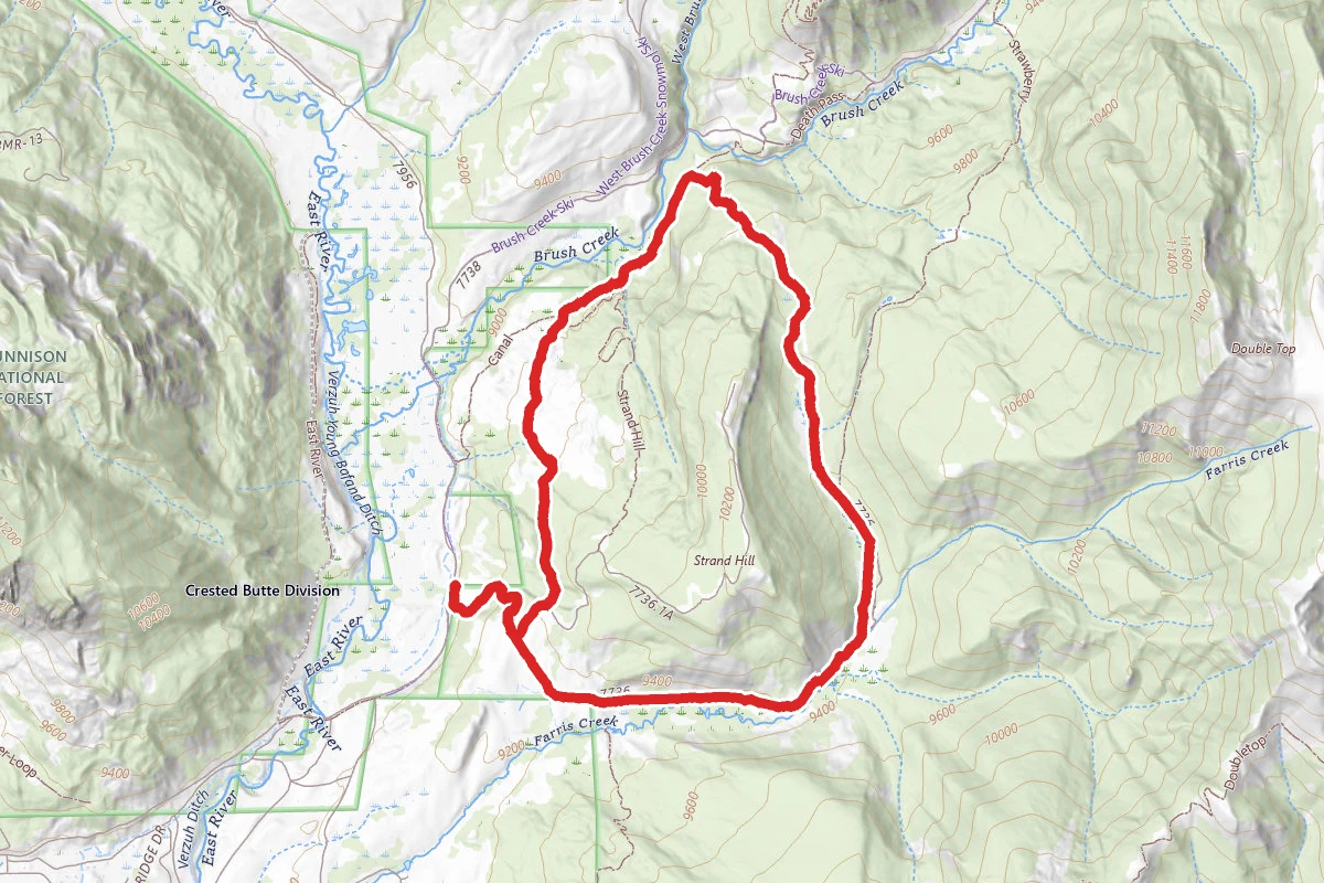Farris Creek and Strand Bonus Loop Trail