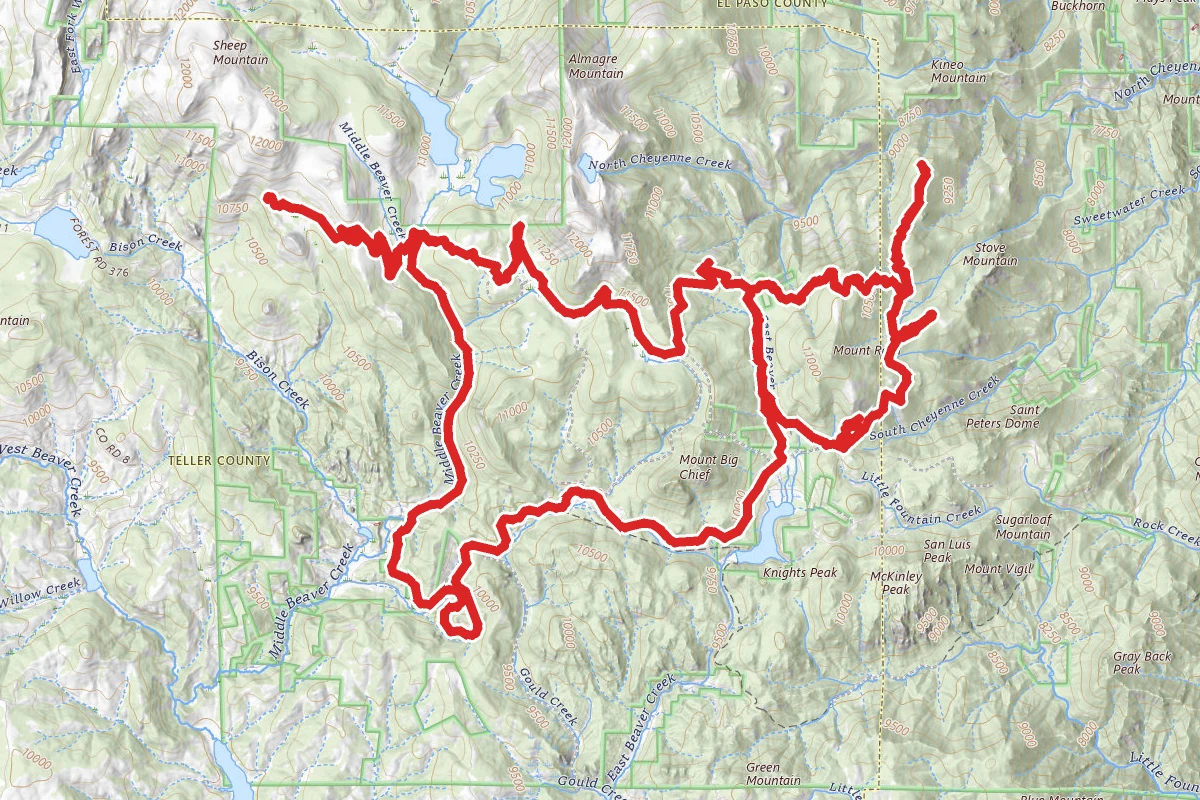 Mount Rosa OHV Trail