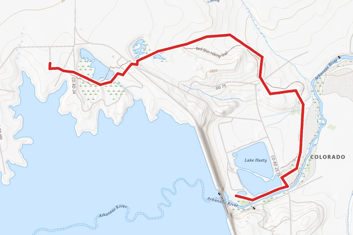 Red Shin Trail