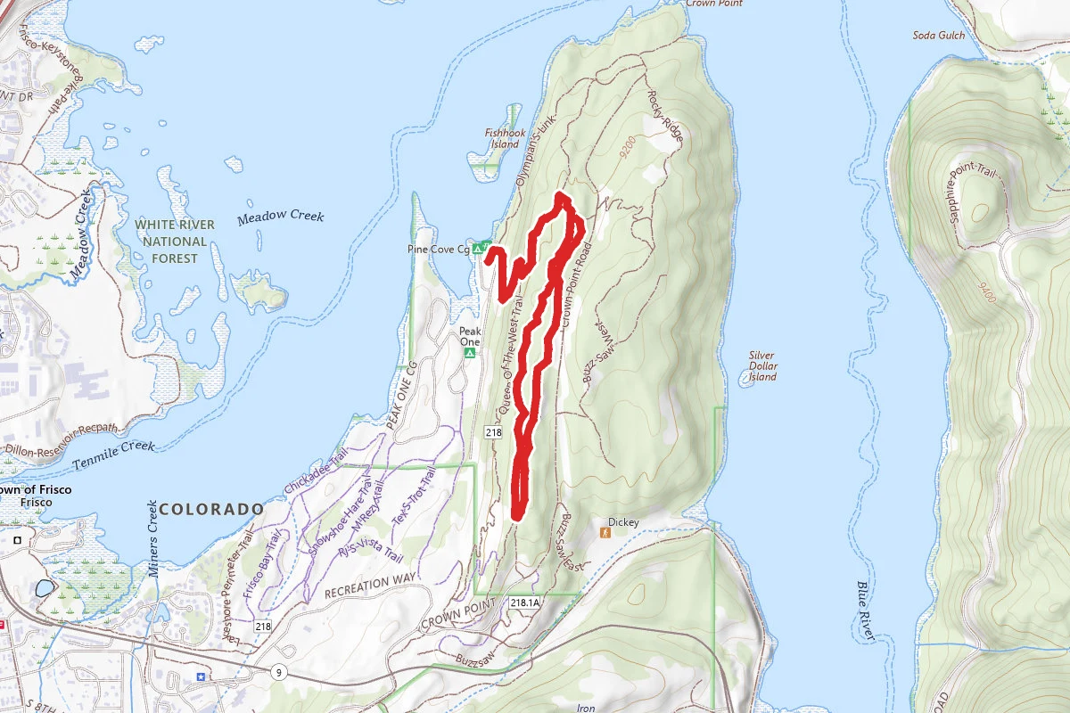 Switchbacks to Jody's Loop