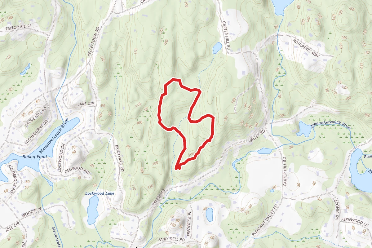 Bougie, Laurel Ridge and Princess Pine Trail Loop