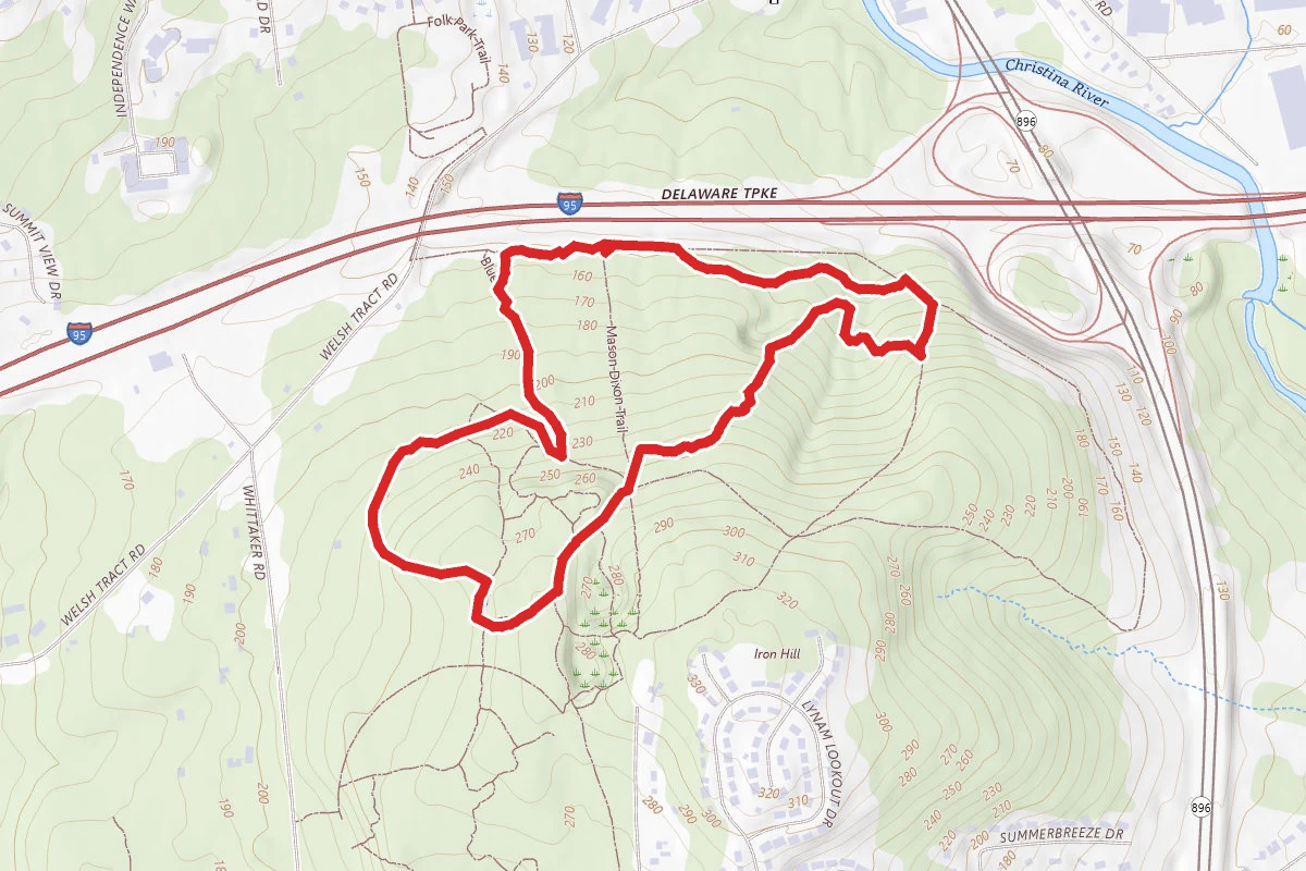 Iron Hill Park Todd Forrest Loop Trail