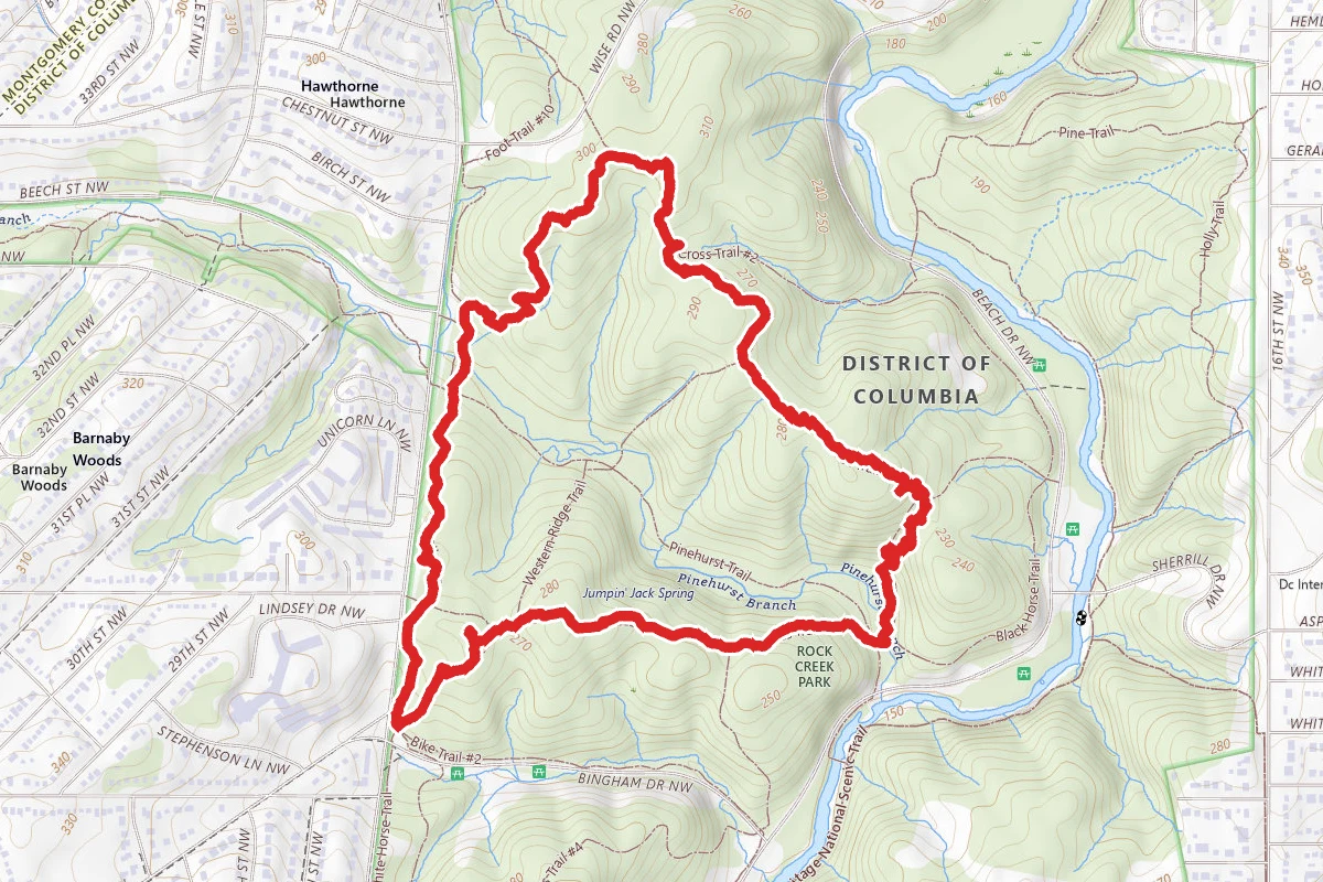 Western Ridge Trail Loop