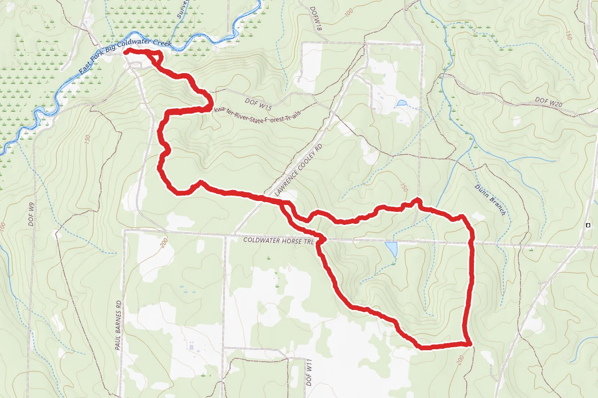 Coldwater Red Short Loop