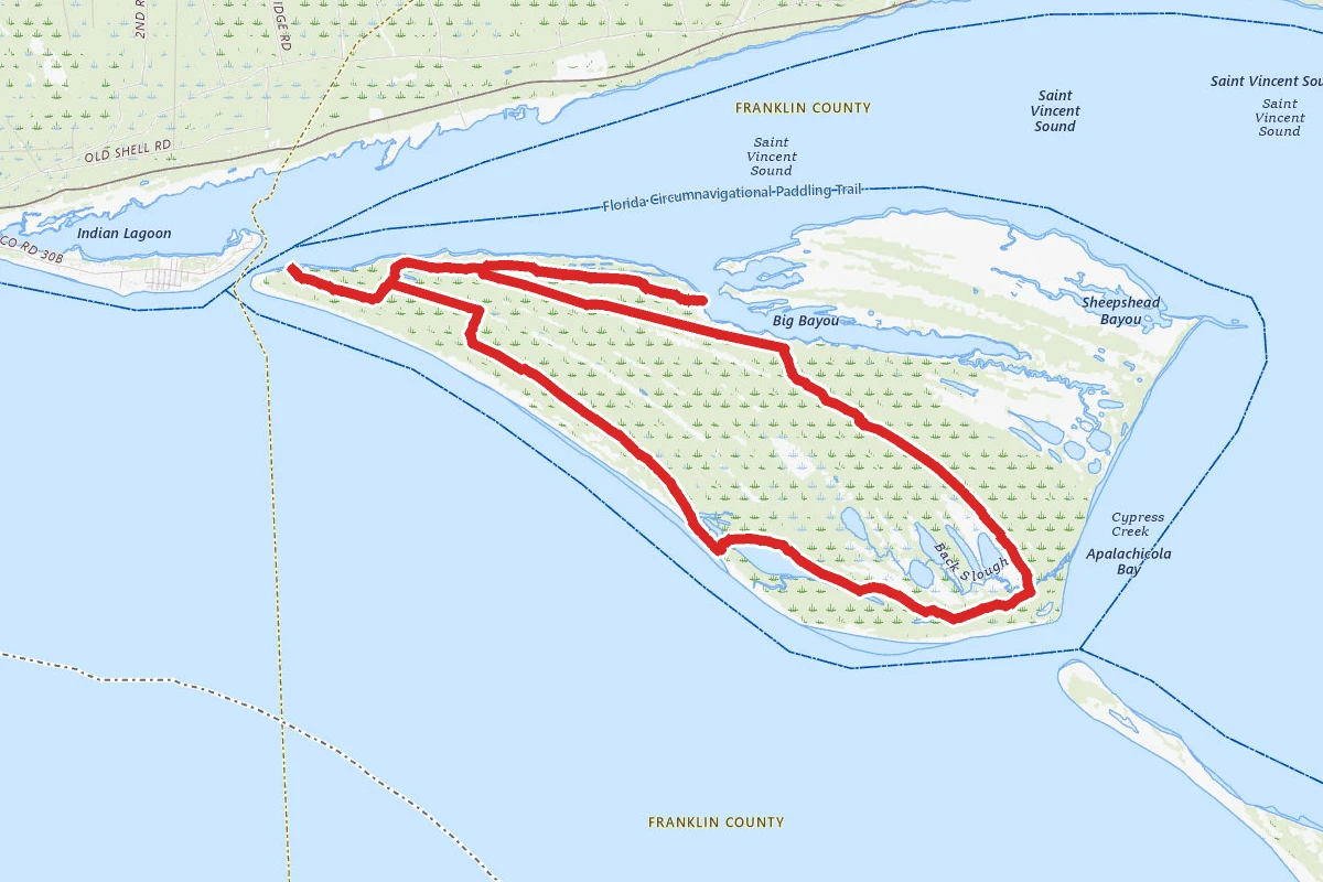 St. Vincent Island Hike