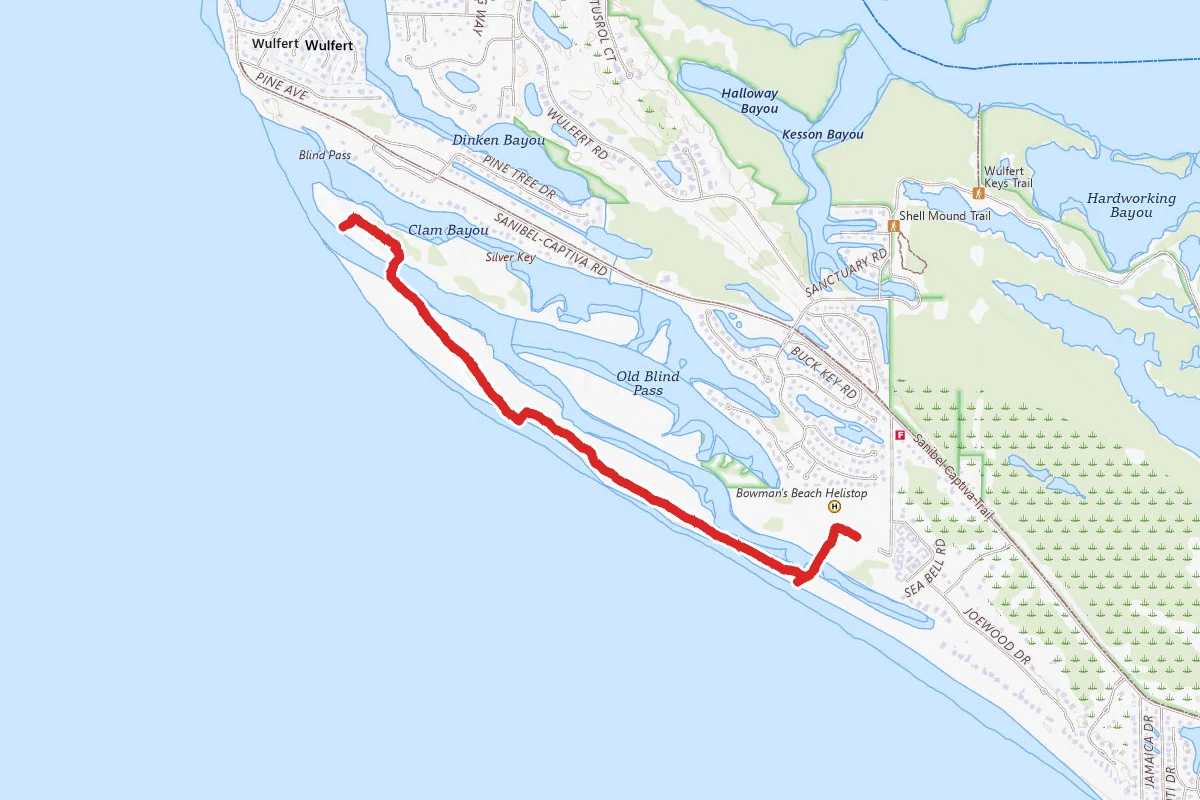 Silver Key Trail to Bowman's Parking Lot