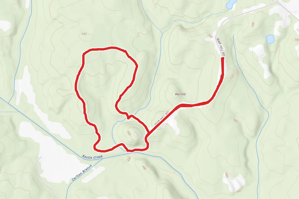 War Hill and Kettle Creek