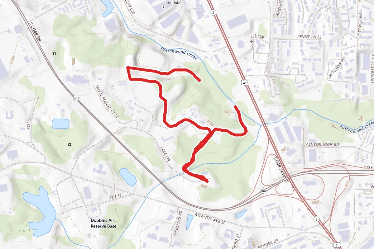 A.L. Burruss Nature Park Loop
