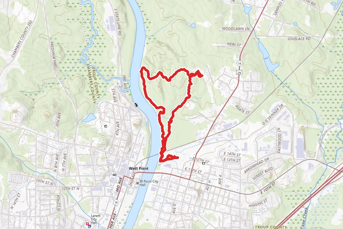 West Point River Trail