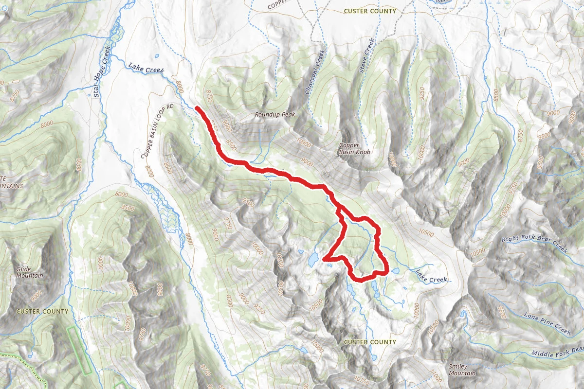 Lake Creek (Copper Basin) Trail