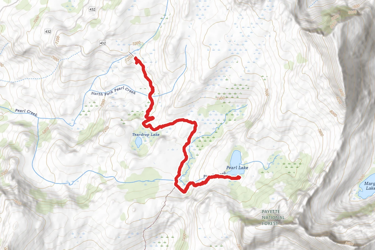 Pearl Lake via Crestline Trail