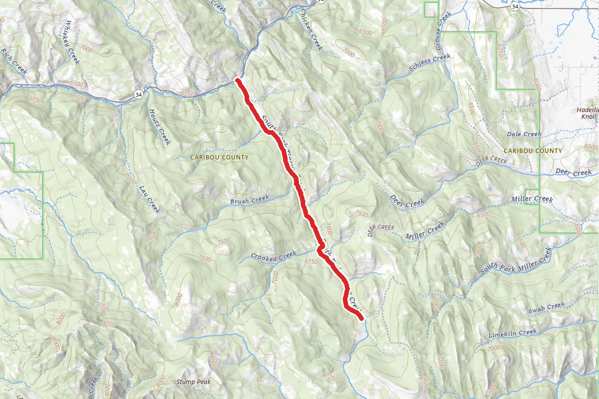 South Fork of Tin Cup Creek