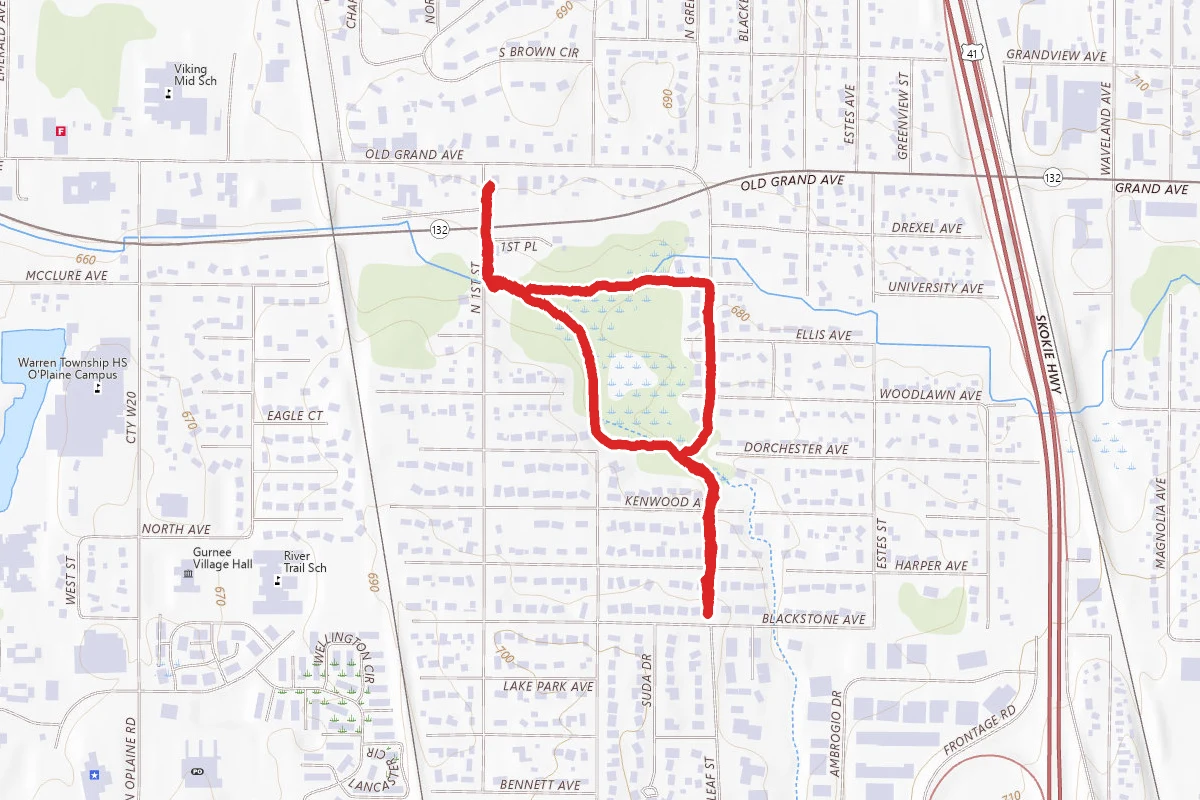 Swanson & Trigg Conservation Area Trail