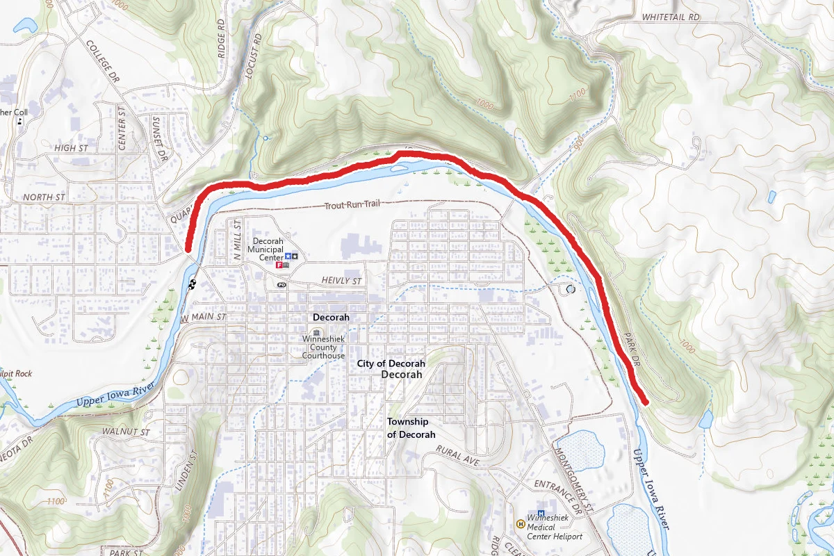 Upper Iowa River Trail