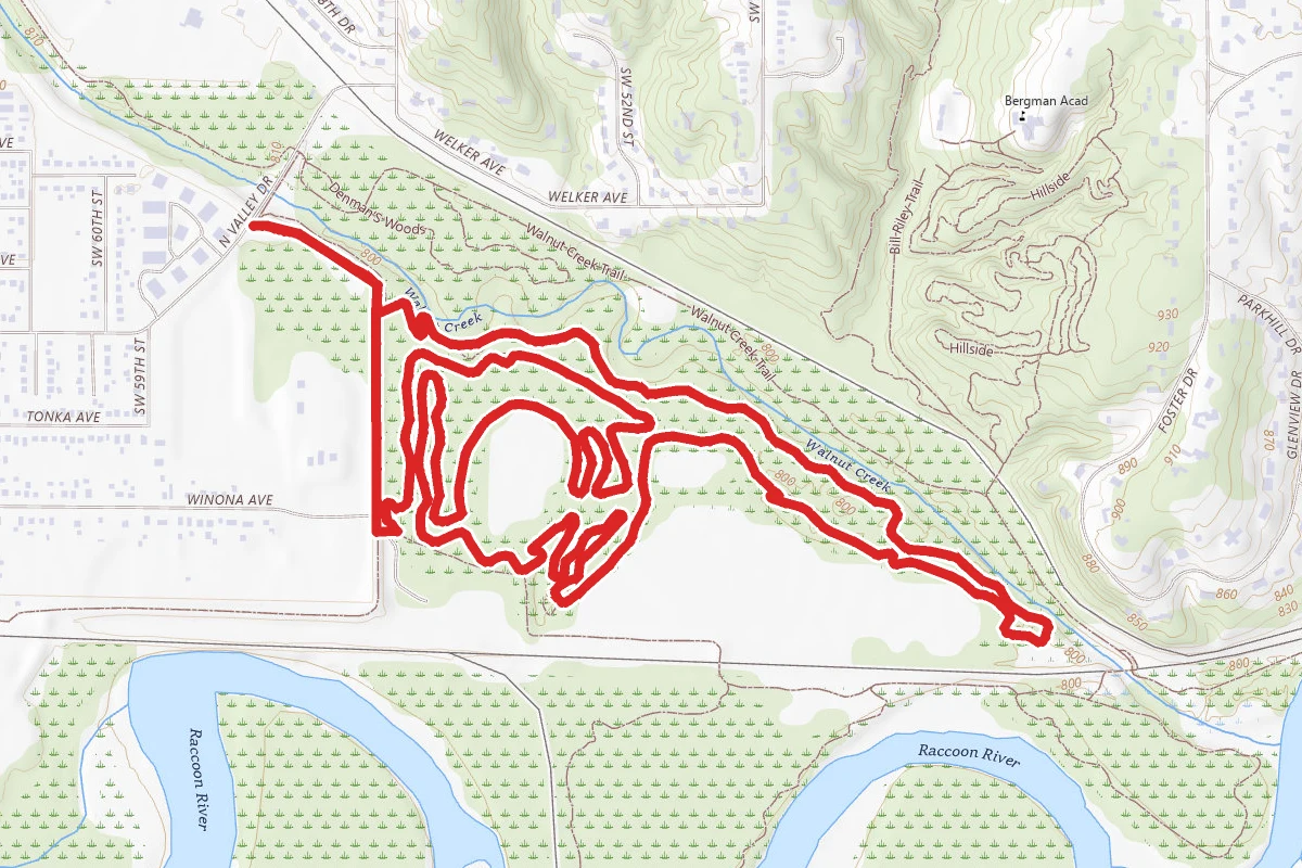 Denmans Mountain Bike Trail