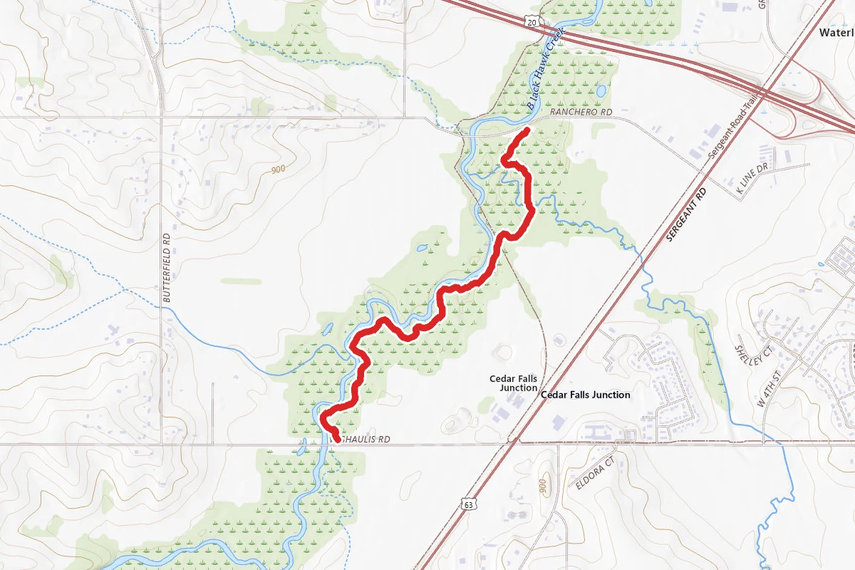 Shaulis Road North Trail