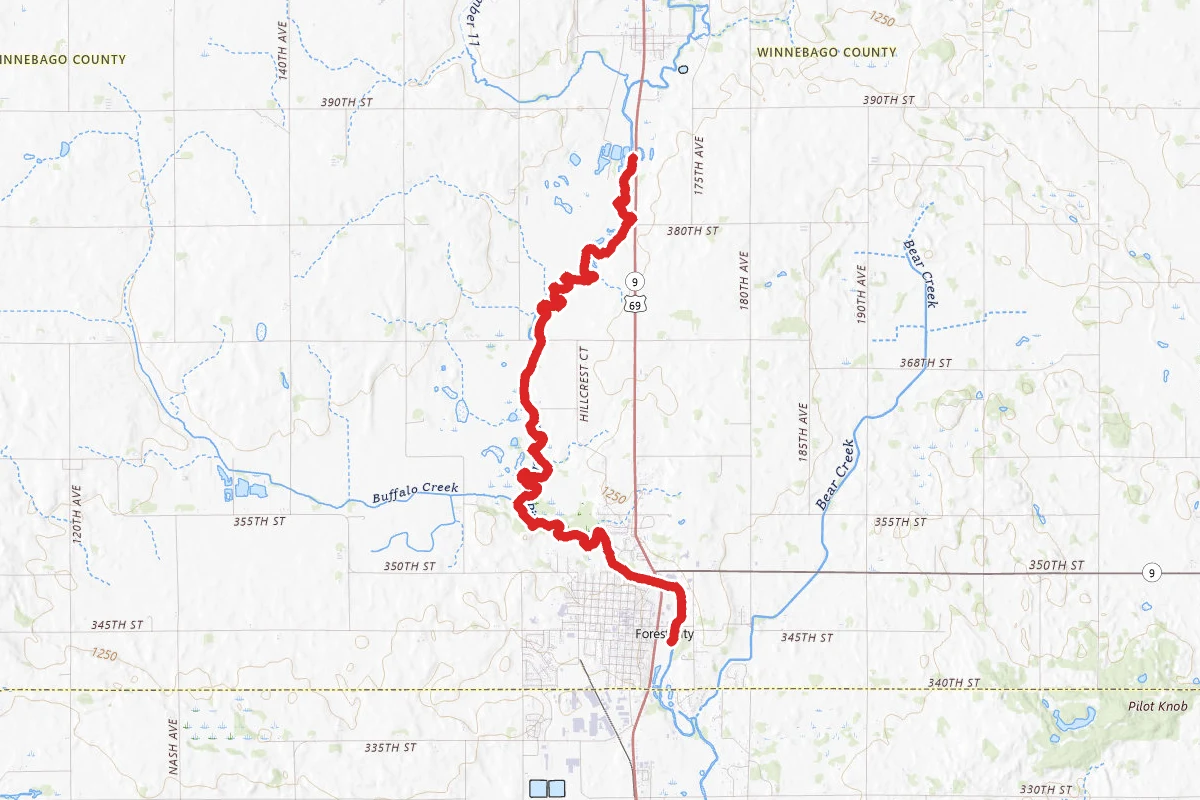 Winnebago River Via Canoe