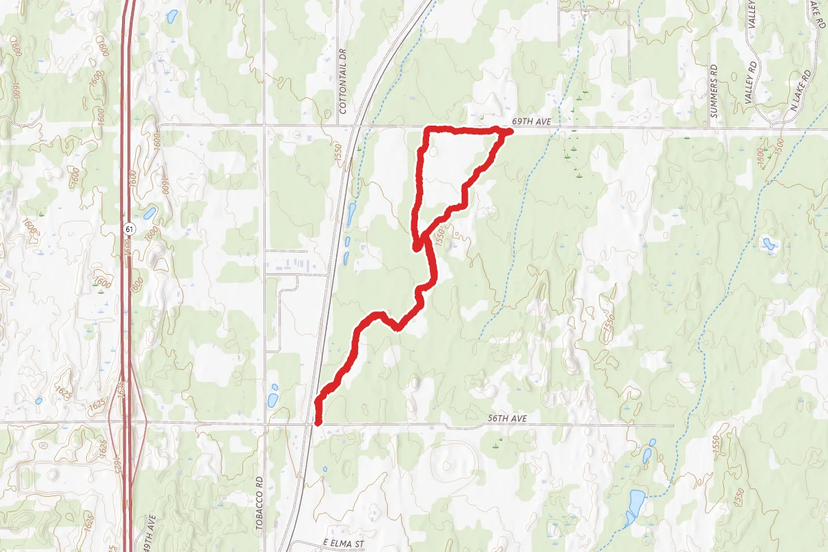 Sand Hills Woodland Trail