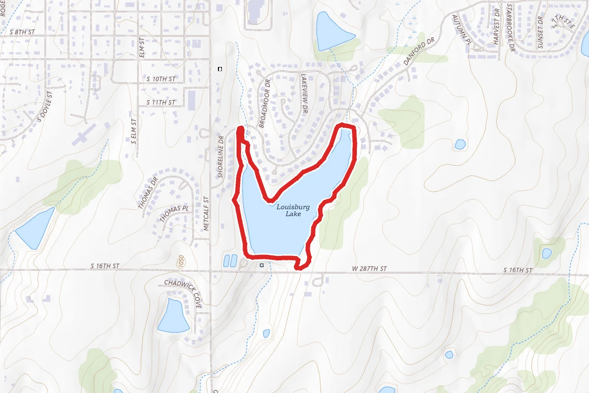 Louisburg Lake Walking Trail