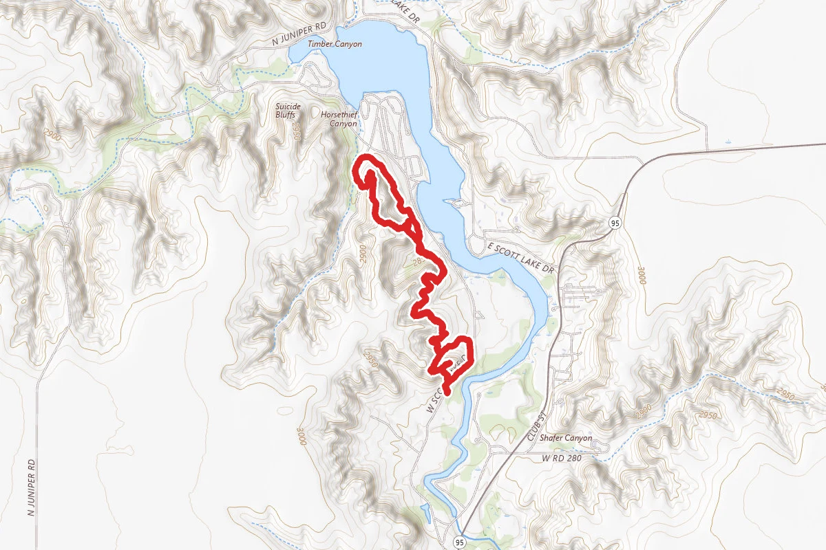 Lake Scott Loop