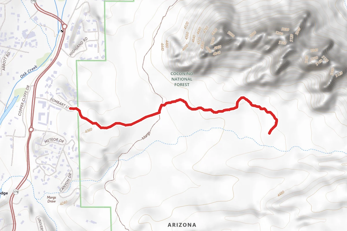 Margs Draw Spur A Trail