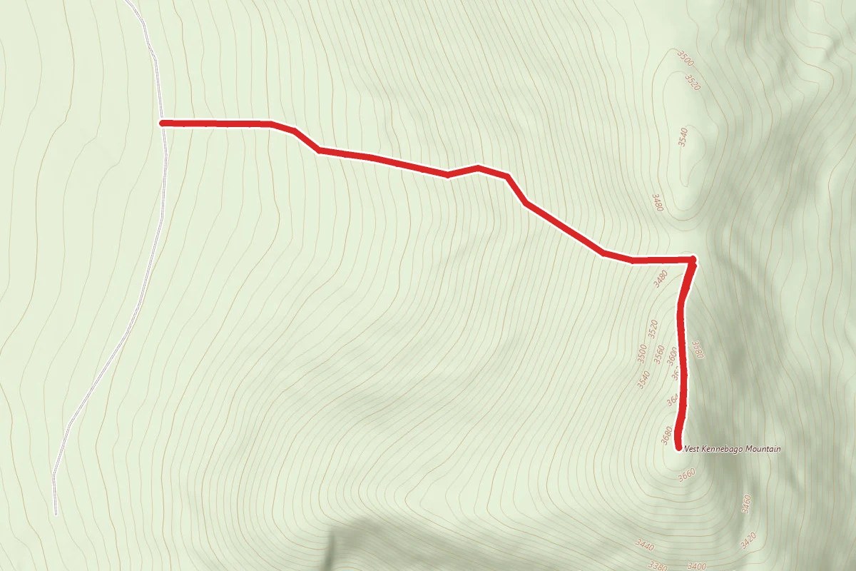 West Kennebago Trail (West Approach)