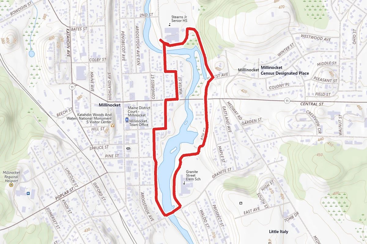 Michael Michaud Walking & Biking Trail