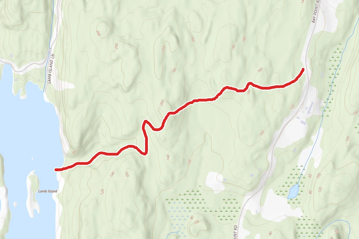 Gamble and Kennebec Trail