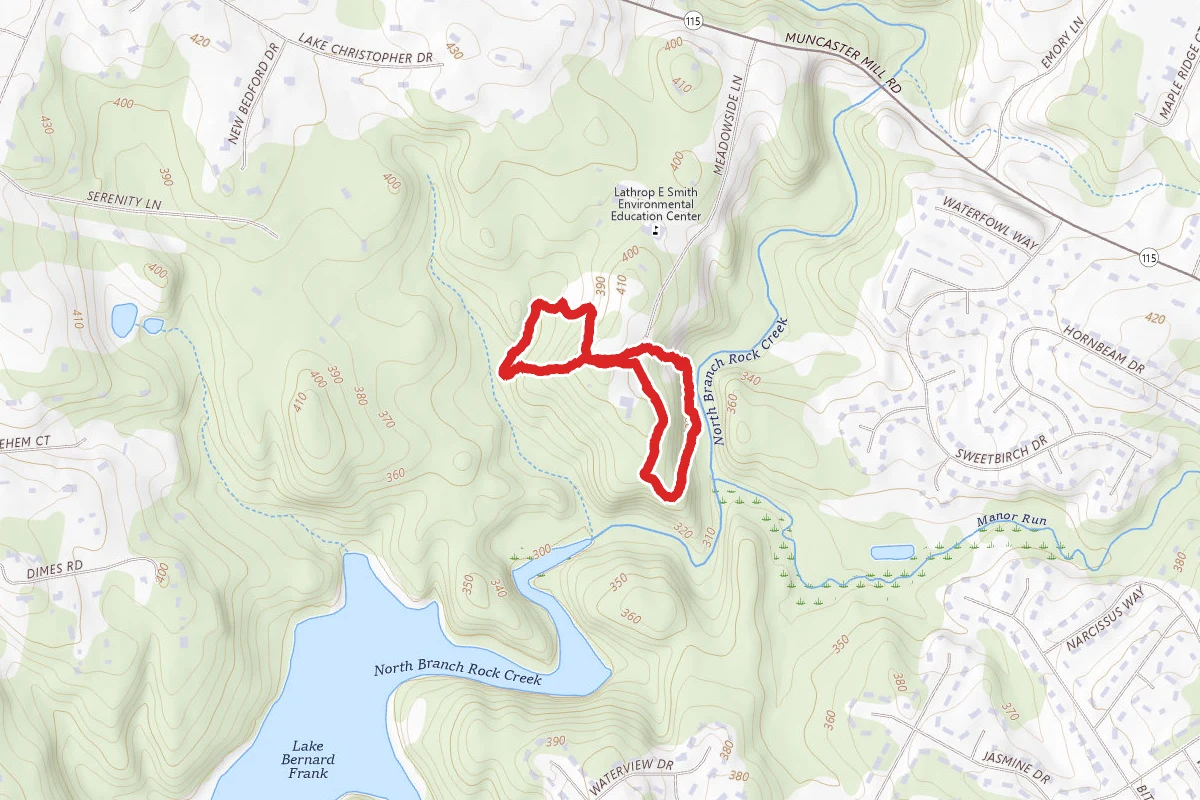 Rocky Ridge and Backbone Loop