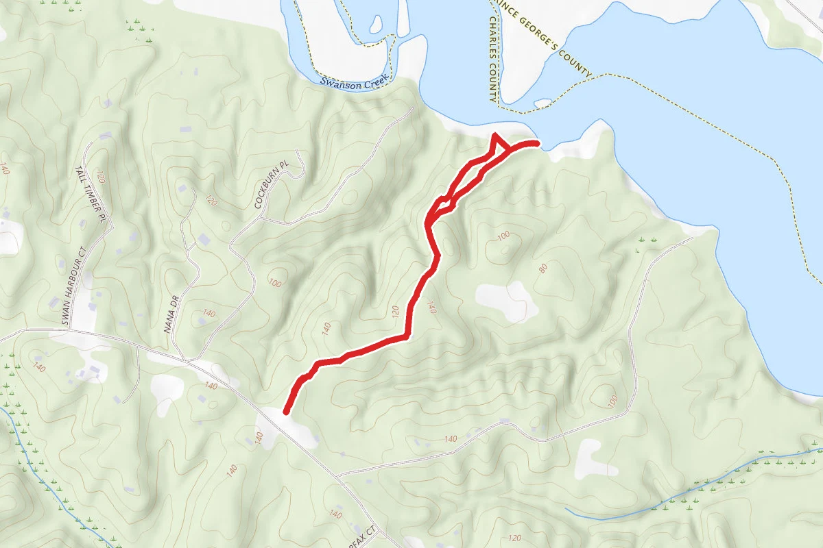 Maxwell Hall Brown Trail