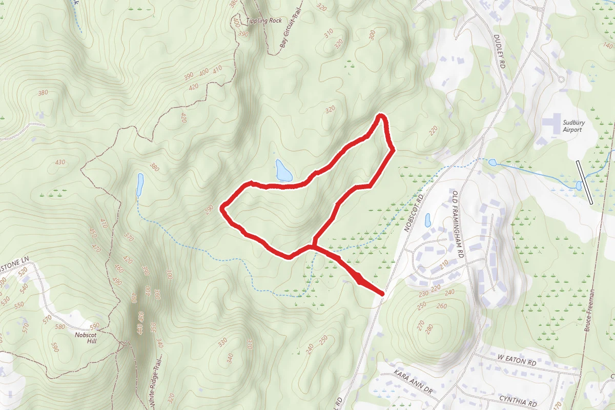 Belden's Way to Nimpuc, Ghost, Nixon, and Legion Trail Loop