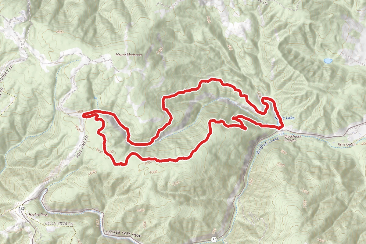 Ridge and Sprig Trails Loop
