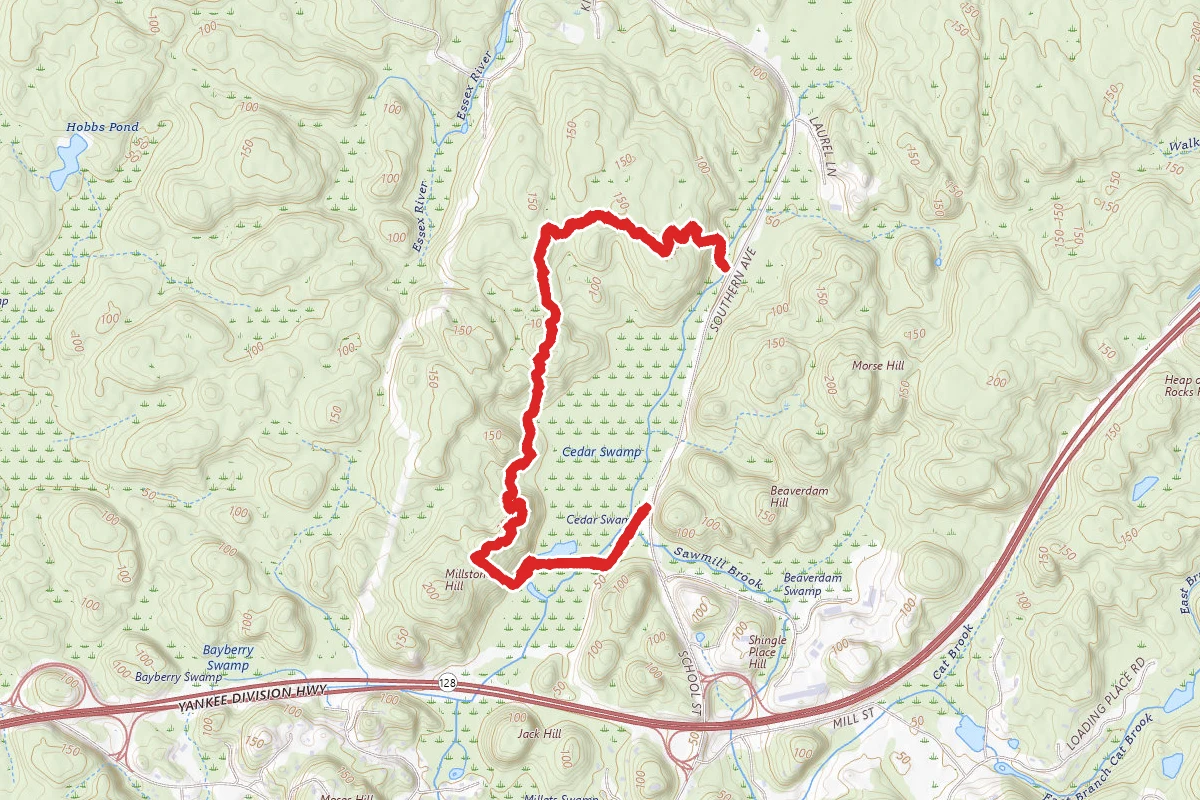 Prospect Ledge and Charlie Trail