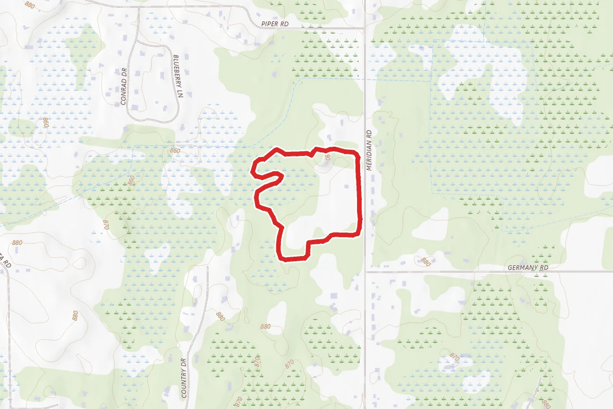 North Meridian Road Park Blue Trail
