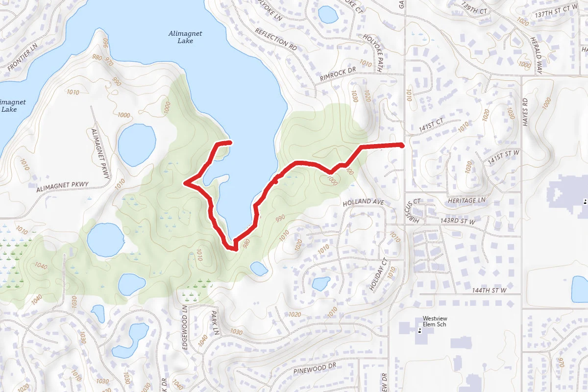 Alimagnet Park Nature Trail