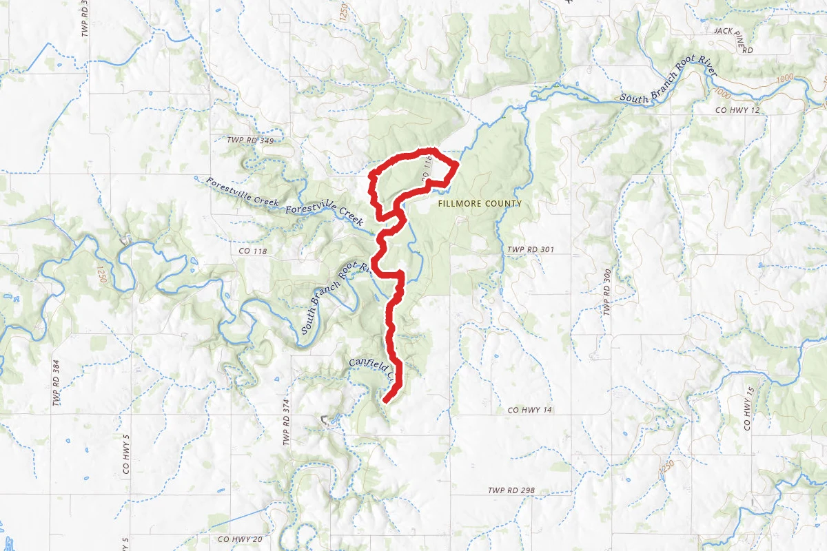 Sugar Camp Hollow and Big Spring Trail