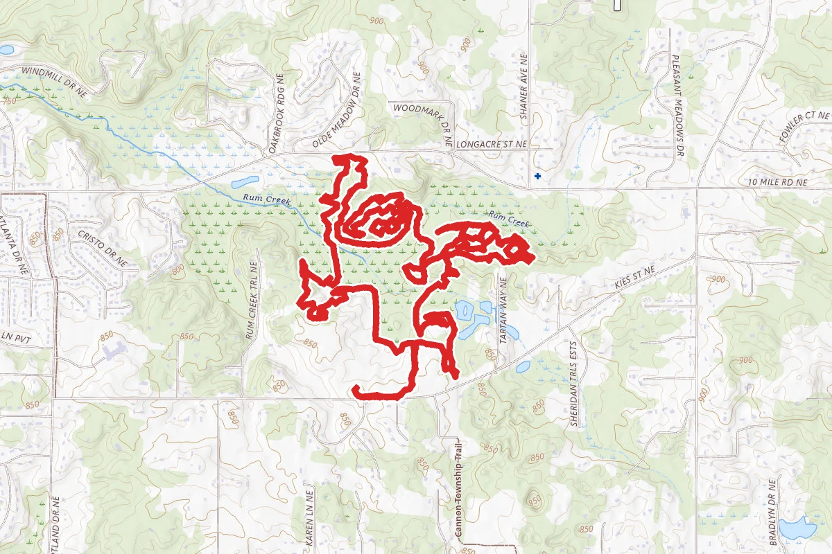 Luton Park Trail