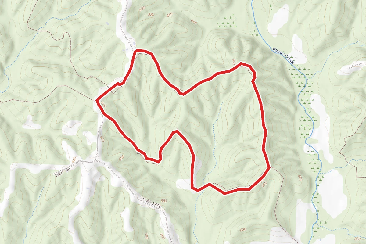 Sugar Creek Orange Trail