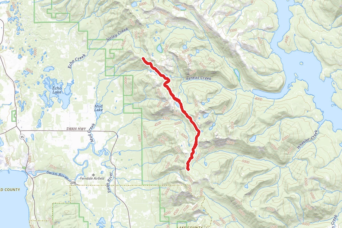 Alpine Big Hawk Trail