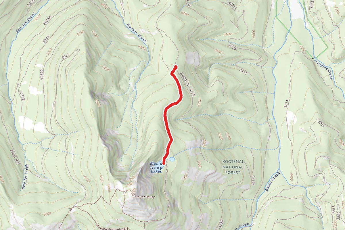 Henry Lake Trail