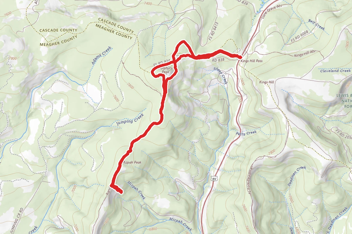 Mizpah Ski Trail