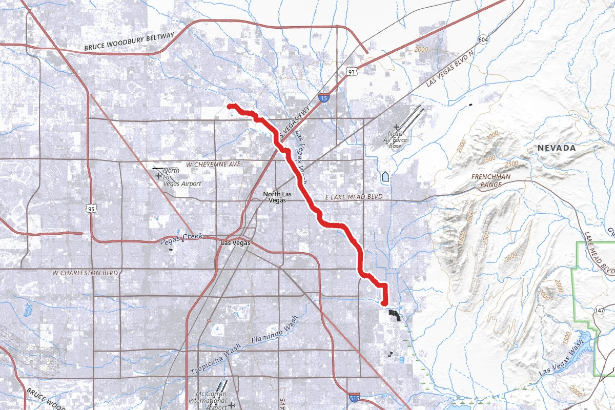 Upper Las Vegas Wash Trail